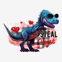 I Steal Heart Funny Dinosaur Valentines Day T Shirt Graphic T-shirt | Artistshot