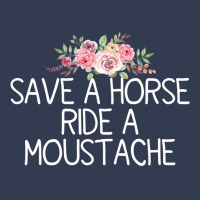 Save A Horse Ride A Moustache   Trending Green V-neck Tee | Artistshot