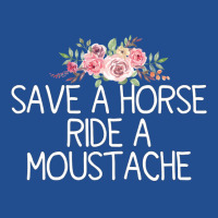 Save A Horse Ride A Moustache   Trending Green Crewneck Sweatshirt | Artistshot