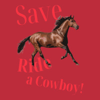 Save A Horse Ride A Cowboy   Gift Blue Pocket T-shirt | Artistshot