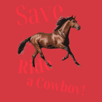 Save A Horse Ride A Cowboy   Gift Blue Men's Polo Shirt | Artistshot