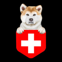 Limited Edition Switzerland Flag Akita Dog In Pocket Youth Hoodie | Artistshot