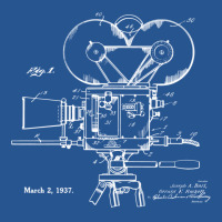 Patent Print 1937 Vintage Movie Camera  T Humor Ladies Fitted T-shirt | Artistshot