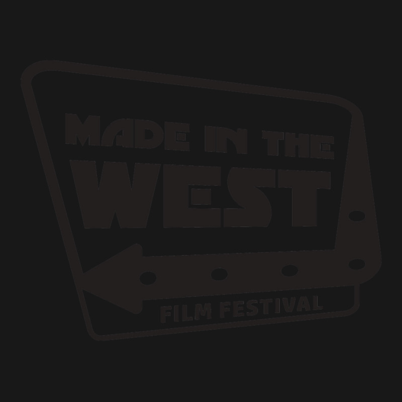 Made In The West Film Festival  Black On White  T Hipster Flannel Shirt | Artistshot