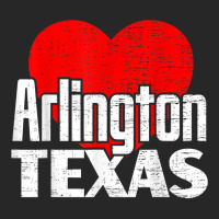 I Love Arlington Texas Retro Big Heart Arlington Vacation T Shirt Women's Pajamas Set | Artistshot