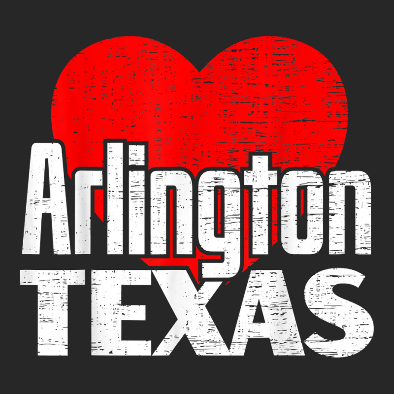 I Love Arlington Texas Retro Big Heart Arlington Vacation T Shirt Women's Pajamas Set by kylrahal8pot | Artistshot