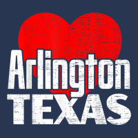 I Love Arlington Texas Retro Big Heart Arlington Vacation T Shirt Ladies Denim Jacket | Artistshot