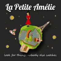 La Petite Amlie  T 80s Ladies Fitted T-shirt | Artistshot