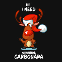 Trending I Need A Huge Carbonara Reindeer Matching Group Present Xmas Baby Beanies | Artistshot