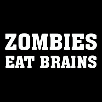 Zombies Eat Brains Men's Long Sleeve Pajama Set | Artistshot