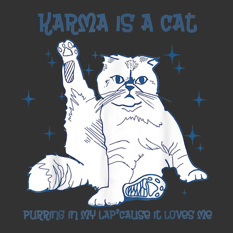 Karma Is A Cat Purring In My Lap 'cause It Loves Me Cat Love T Shirt Baby Bodysuit | Artistshot