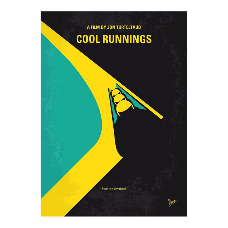 No538 Cool Runnings Minimal Movie Poster  T Vintage 3/4 Sleeve Shirt | Artistshot