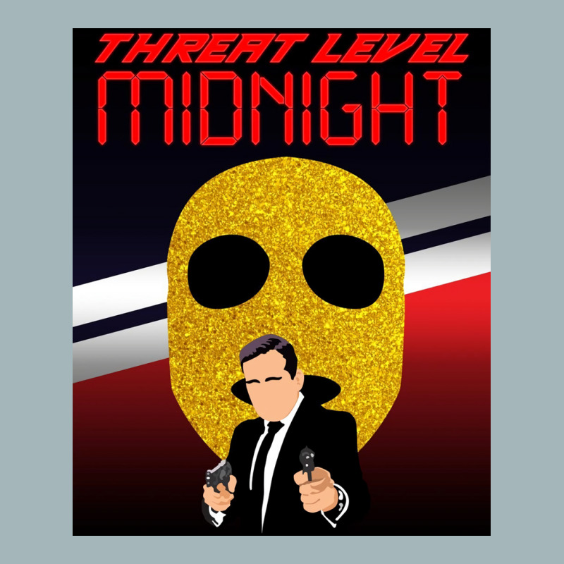 Threat Level Midnight Poster Vintage Unisex Sherpa-Lined Denim Jacket by maunesebekb | Artistshot