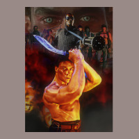 Van Damme Cyborg Alternative Poster  T Nature Vintage T-shirt | Artistshot