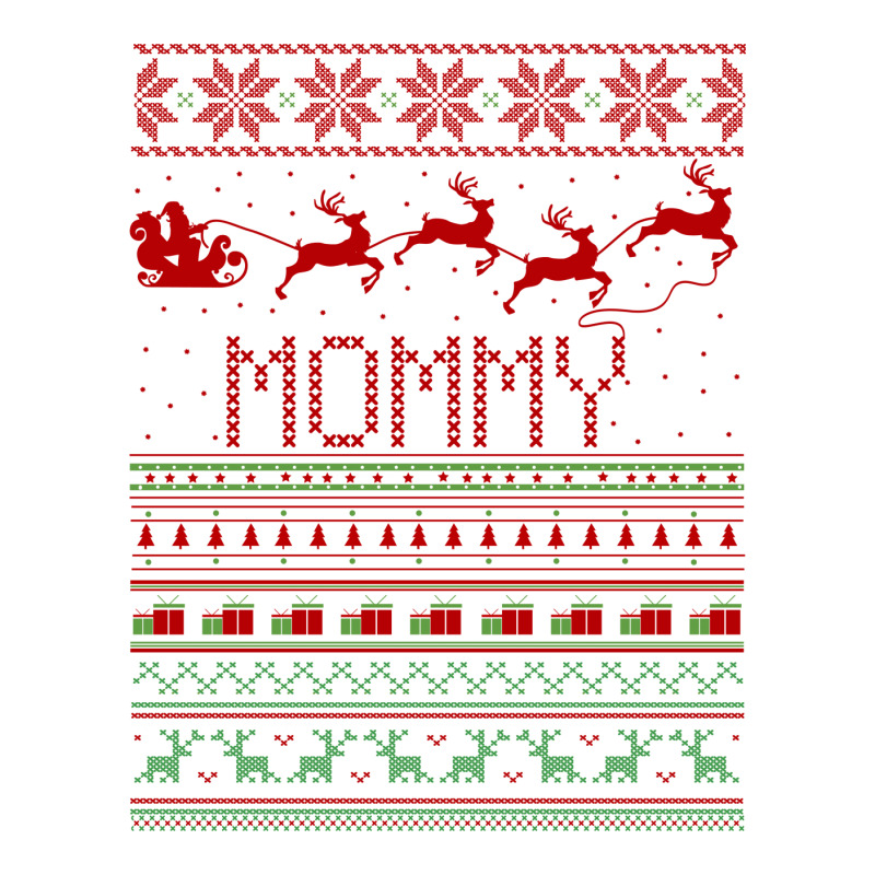 Mommy Ugly Christmas Sweater Xmas Sticker | Artistshot