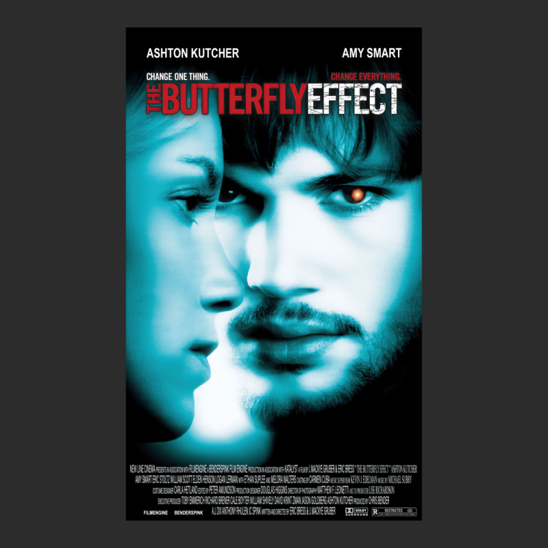 The Butterfly Effect Poster  T Blue Cropped Hoodie by afriyamasda4 | Artistshot