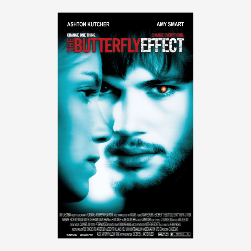 The Butterfly Effect Poster  T Blue Scorecard Crop Tee by afriyamasda4 | Artistshot