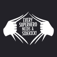 Every Superhero Needs A Sidekick 3 Unisex Sherpa-lined Denim Jacket | Artistshot