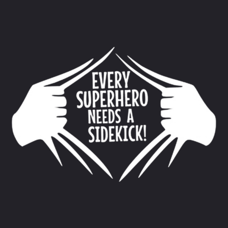 Every Superhero Needs A Sidekick 3 Unisex Sherpa-Lined Denim Jacket by AcostaLopezJuan | Artistshot