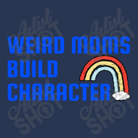 Weird Mom Build Character Rainbow Mothers Day Men Denim Jacket | Artistshot