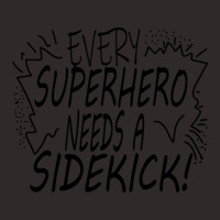 Every Superhero Needs A Sidekick Racerback Tank | Artistshot