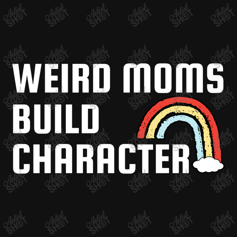 Weird Mom Build Character Rainbow Mothers Day Face Mask | Artistshot