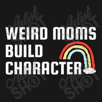 Weird Mom Build Character Rainbow Mothers Day Flannel Shirt | Artistshot