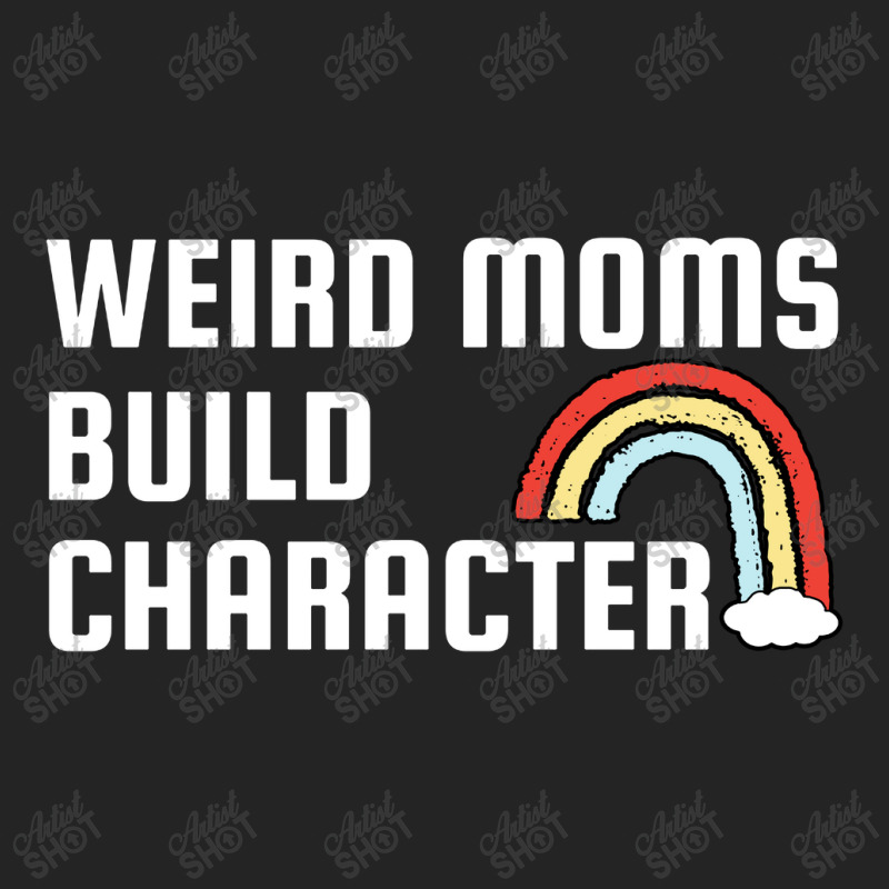 Weird Mom Build Character Rainbow Mothers Day 3/4 Sleeve Shirt | Artistshot