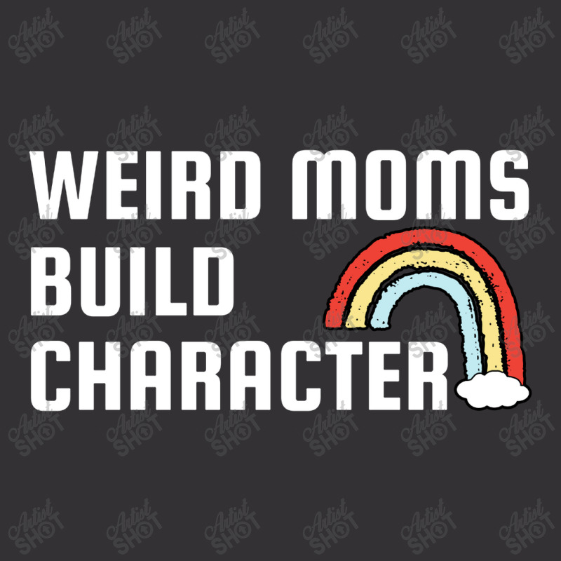 Weird Mom Build Character Rainbow Mothers Day Vintage Short | Artistshot