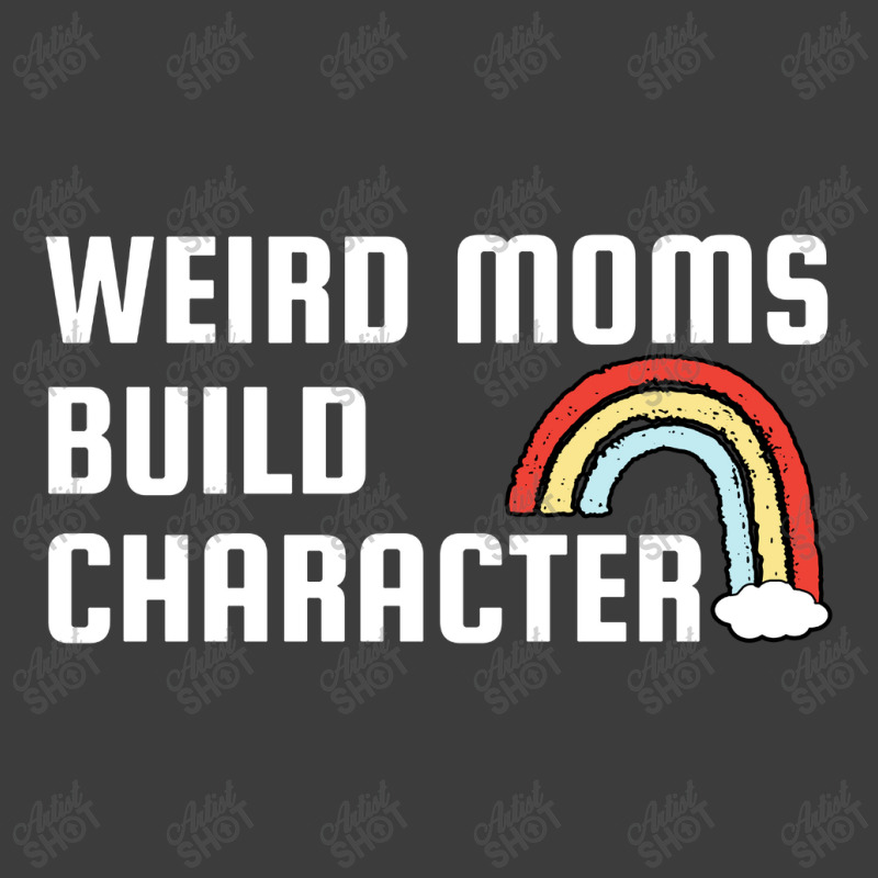 Weird Mom Build Character Rainbow Mothers Day Men's Polo Shirt | Artistshot