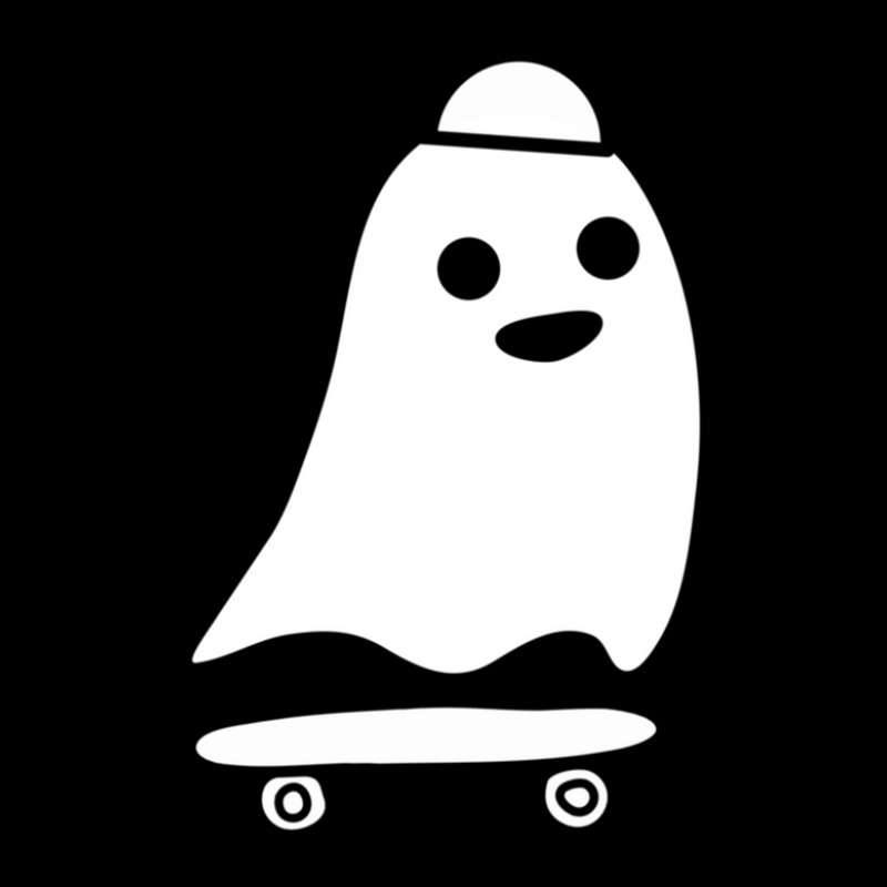 Skateboarding Ghost Cute Spooky Skating Pocket T-shirt | Artistshot