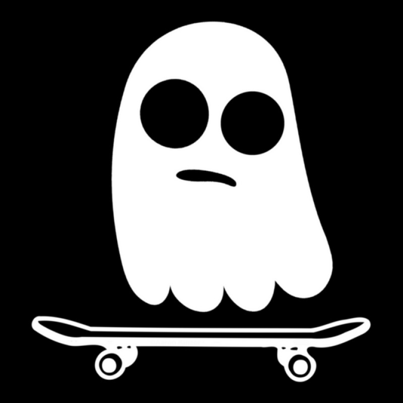 Skateboarding Ghost V-neck Tee | Artistshot