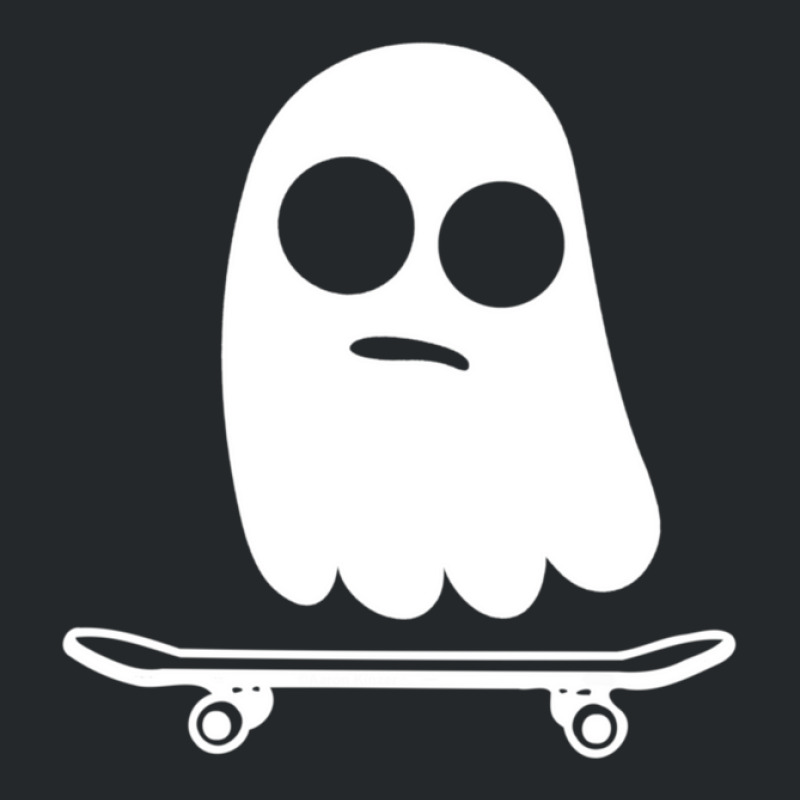 Skateboarding Ghost Crewneck Sweatshirt | Artistshot