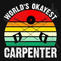 World's Okayest Carpenter Face Mask Rectangle | Artistshot