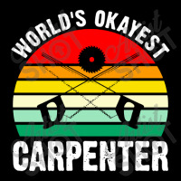 World's Okayest Carpenter V-neck Tee | Artistshot