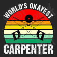 World's Okayest Carpenter Men's T-shirt Pajama Set | Artistshot