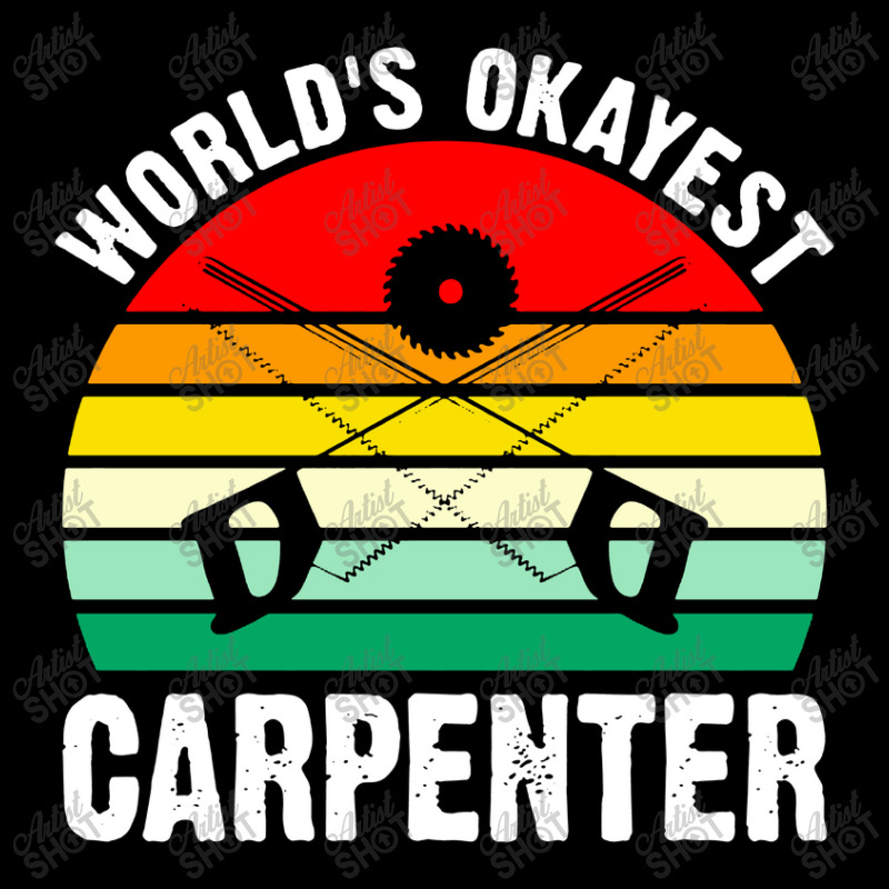 World's Okayest Carpenter Men's 3/4 Sleeve Pajama Set | Artistshot