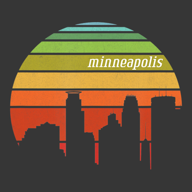 Trending Retro Minneapolis Minnesota Cityscape Toddler Hoodie | Artistshot