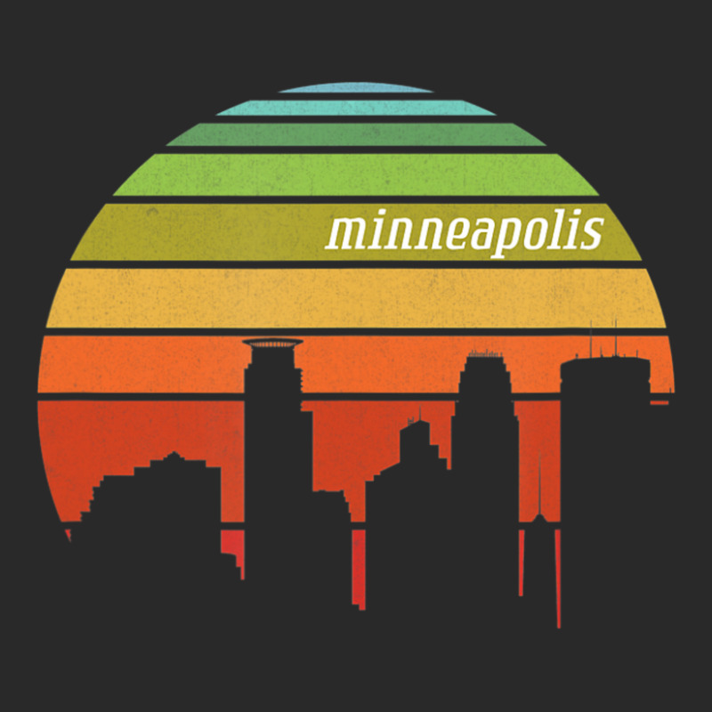 Trending Retro Minneapolis Minnesota Cityscape Toddler T-shirt | Artistshot