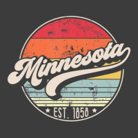 Trending Retro Minnesota Home State Mn Cool 70s Style Sunset Men's Polo Shirt | Artistshot