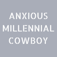 Anxious Millennial Cowboy Classic Tshirt Stars Tank Dress | Artistshot