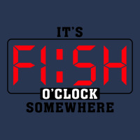 It's Fish O'clock Somewhere For Light Ladies Denim Jacket | Artistshot