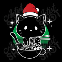 Cat Eating Rachristmas Pajama Kitten Santa Japanese Food Adjustable Cap | Artistshot