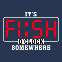 It's Fish O'clock Somewhere For Dark Men Denim Jacket | Artistshot