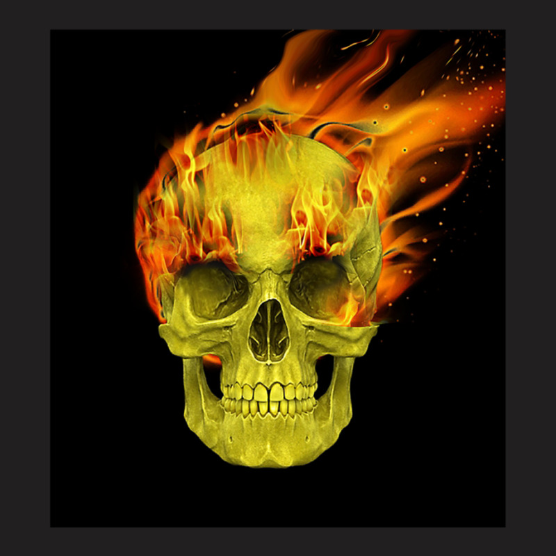 Skull Flame T-shirt | Artistshot