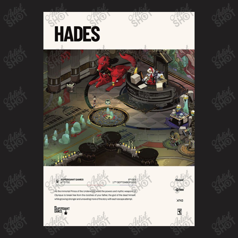 Hades (2020) T-Shirt by juliastonnes | Artistshot