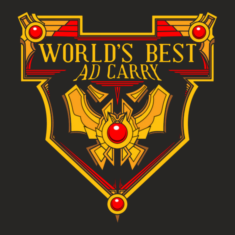 World's Best Ad Carry Ladies Fitted T-shirt | Artistshot