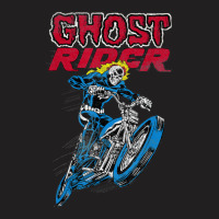 Skull Motorcycle Flames Graphic T-shirt | Artistshot