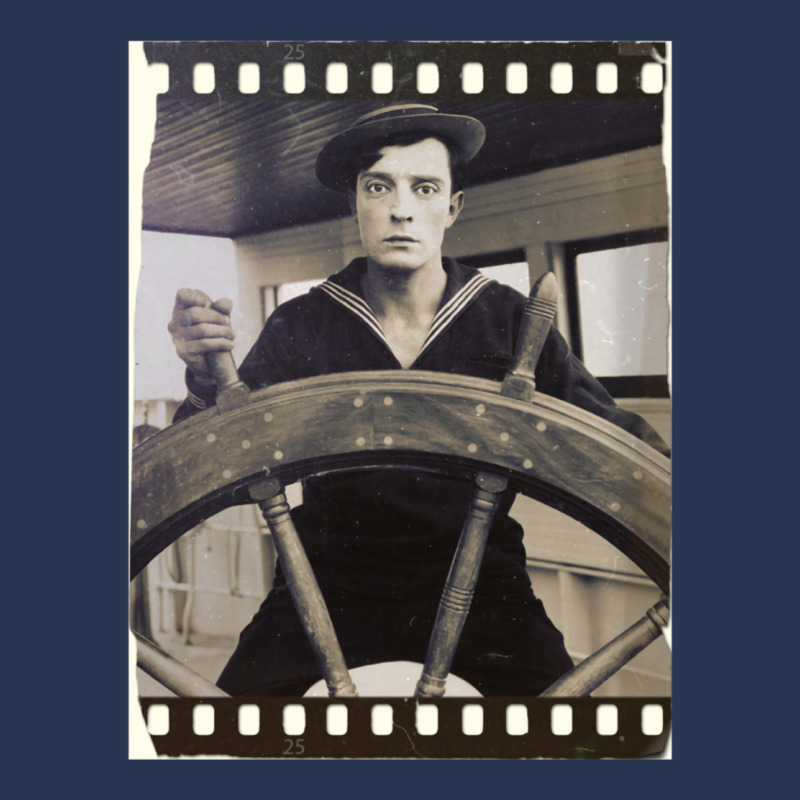 Buster Keaton  The Navigator  Film  D23 Classic  Yellow Green Ladies Denim Jacket by baklidayamaj | Artistshot