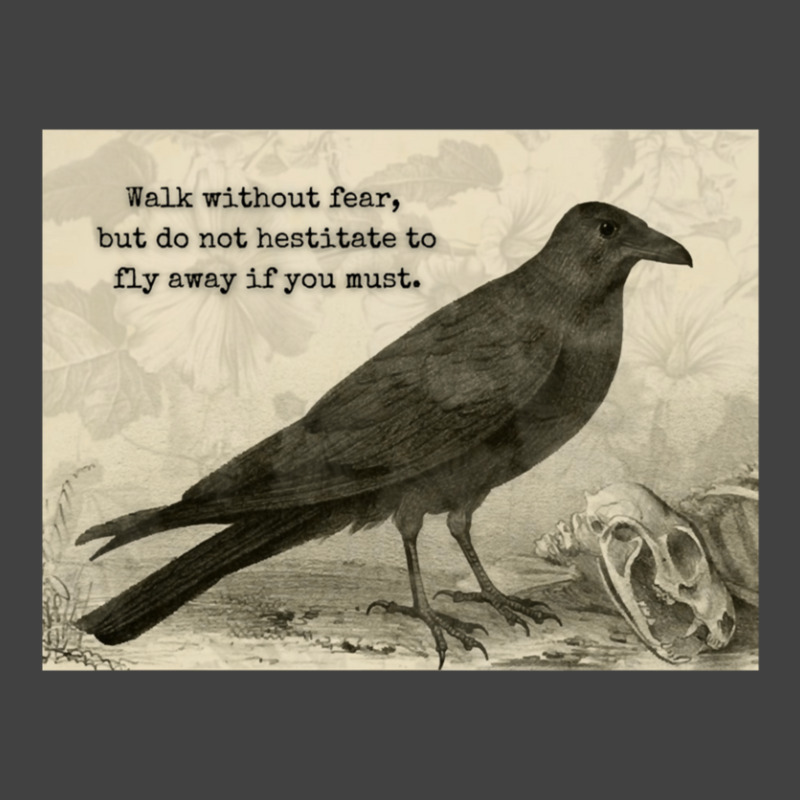 Crow Affirmations Fly Away Vintage T-shirt | Artistshot